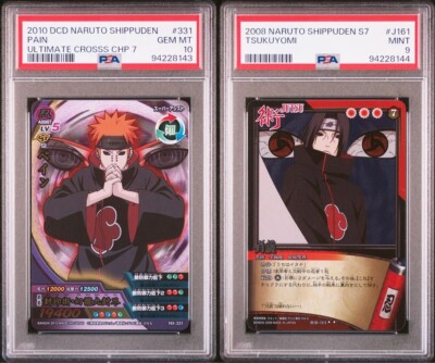 PSA 10 PAIN DATA CARDDASS NARUTO SHIPPUDEN ULTIMATE CROSS CHAPTER