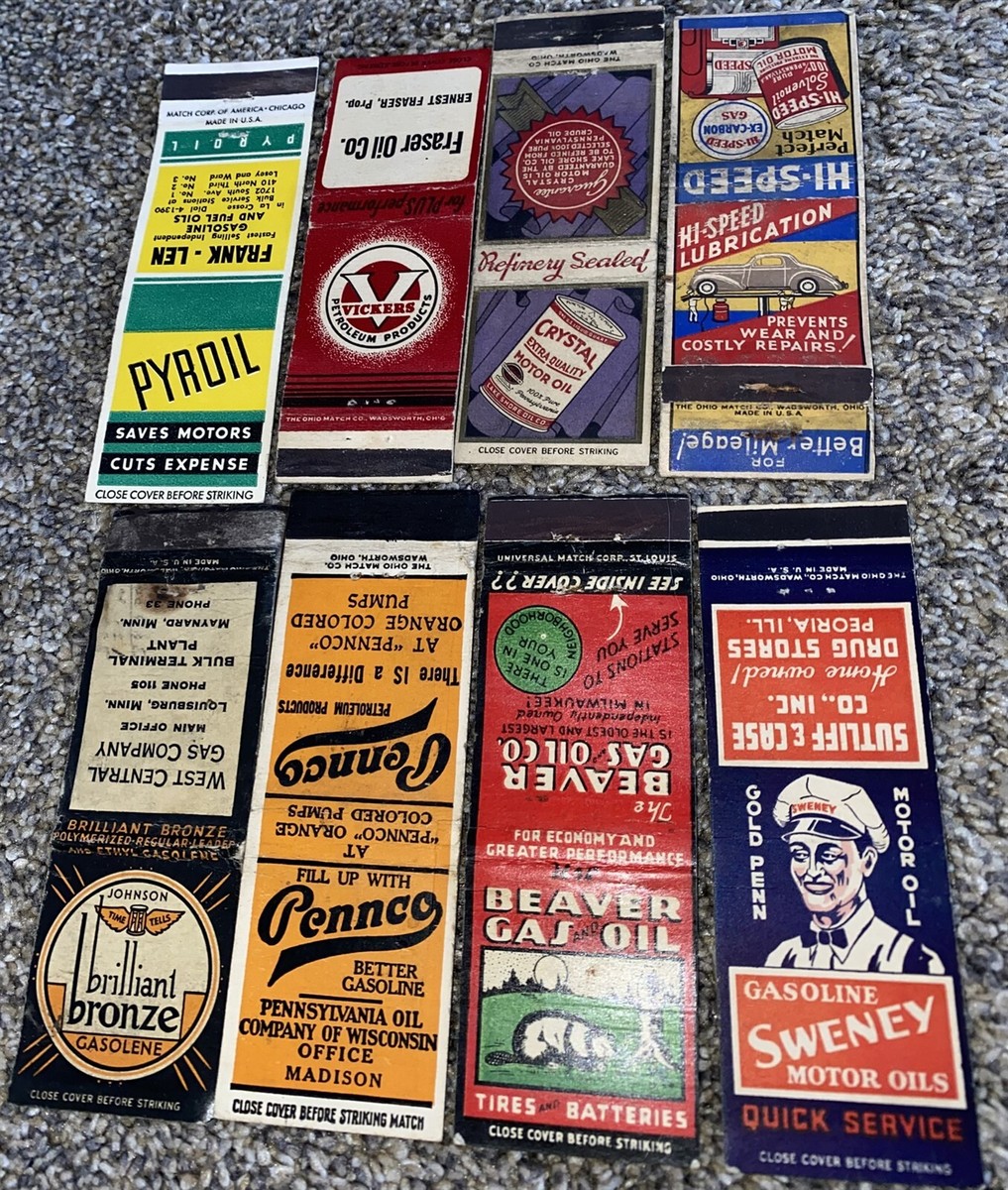 コレクション Vintage Oil Gas Advertising Matchbooks s-l400.jpg