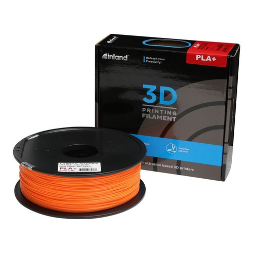 Inland PLA Plus (PLA+) 3D Printer Filament 1.75mm 1KG 2.2lbs Spool - All Colors - 第 24/51 張圖片