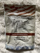 Powdered Whey Milk 25-year Shelf Life Emergency 16 Serving Survival Food Pouch