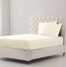 Full Fitted Sheet Bed Sheets Extra Deep 30 cm Single Double King Super King Size