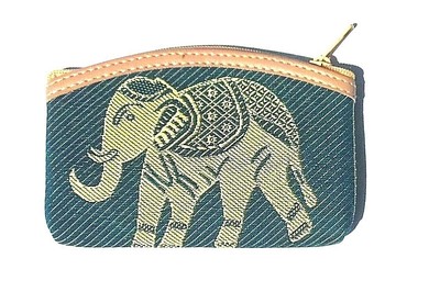 purse with elephant design