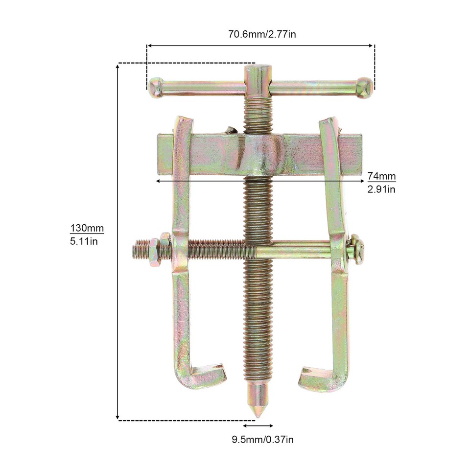3" Twoclaw Puller Separate Lifting Device for Remove Bearing Pulley Flywheel US eBay