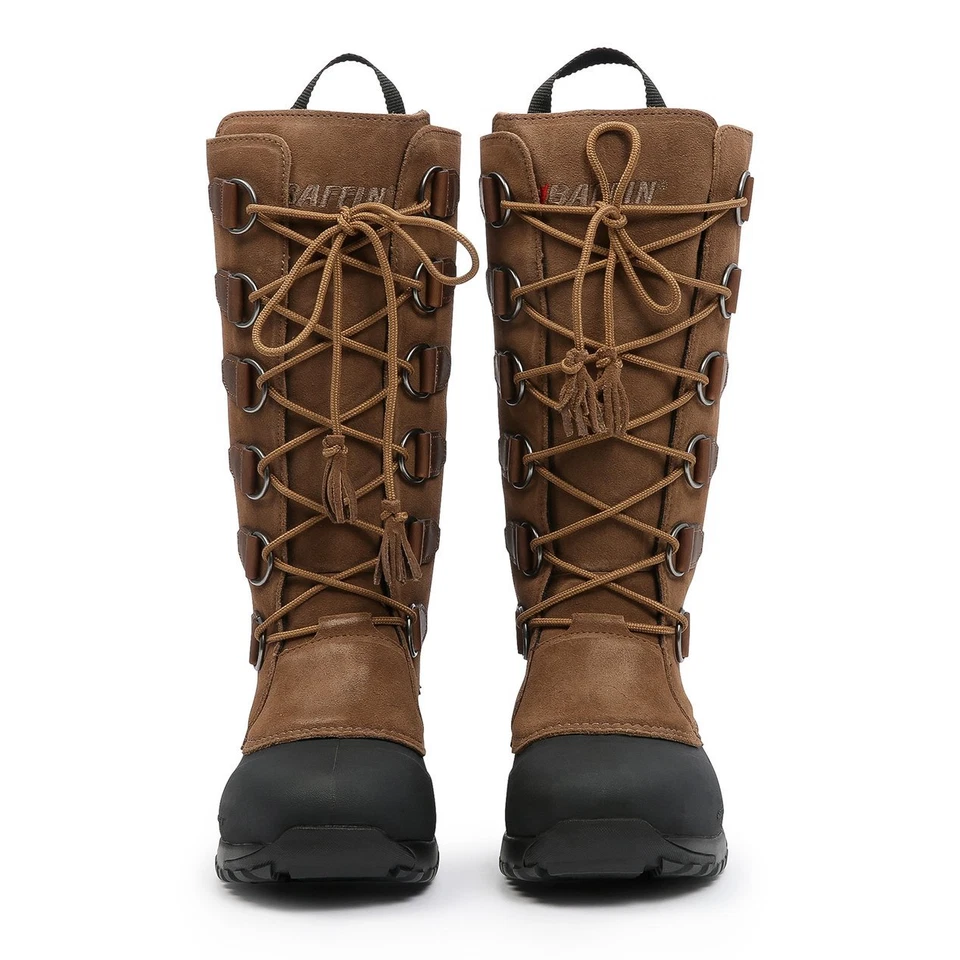 Botas de nieve de invierno impermeables aisladas Baffin Coco color topo para mujer talla 6 Foto 3 de 4