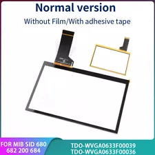 6.5'' Pastable Touch Screen Digitizer for VW MIB STD2 Car Radio Multimedia Navi