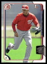 Rafael Bautista 2015 Bowman Prospects #BP42 Washington Nationals