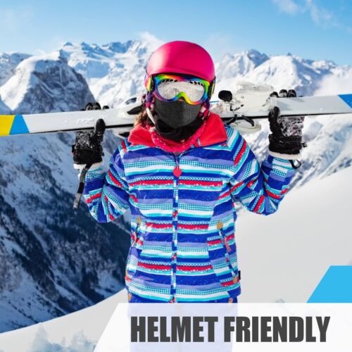 Kinder Sturmhaube Winter Winddicht Thermo Balaclava Gesichtsmaske Skimaske Sturm - Bild 2 von 7