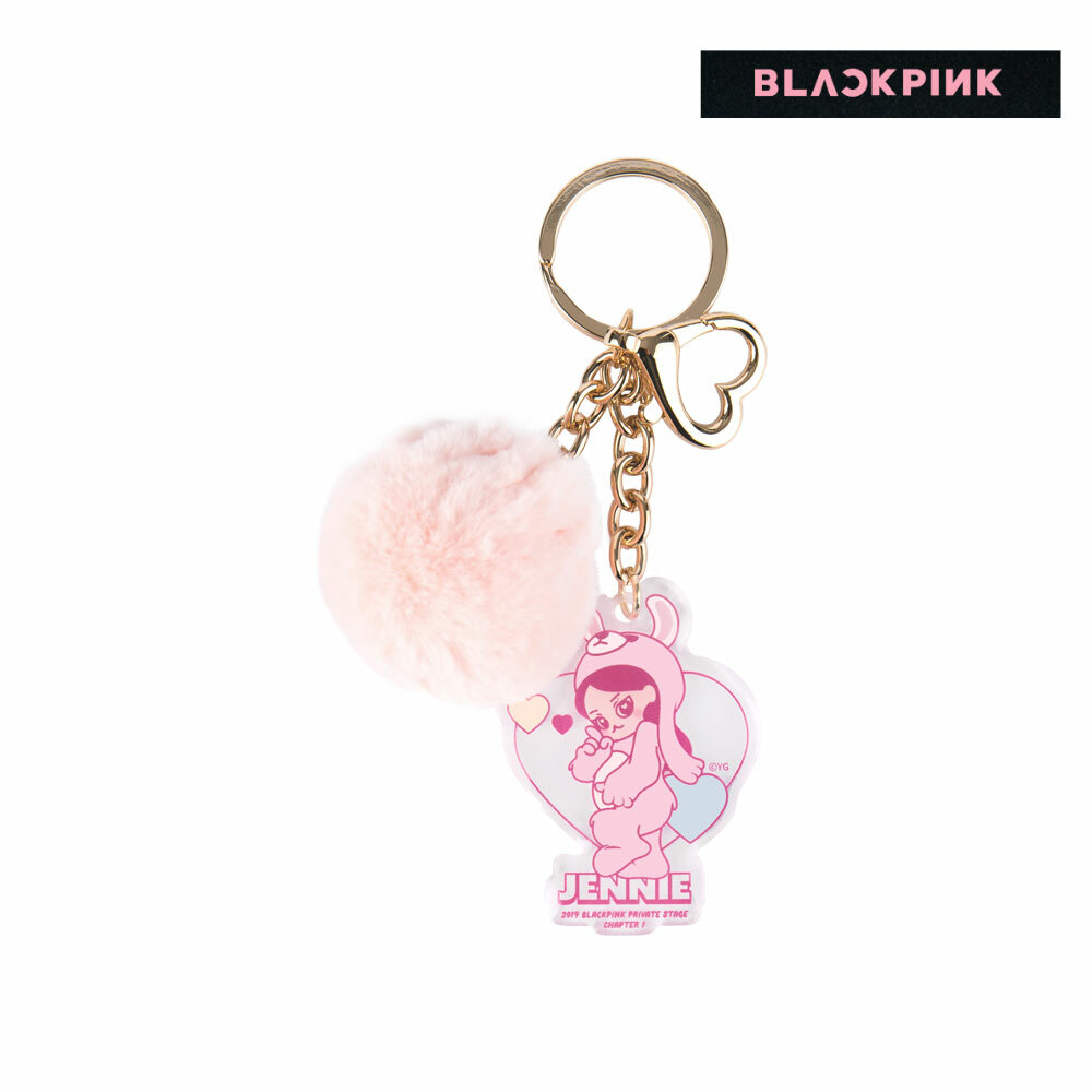 BLACKPINK YG Official Goods CHAPTER1 CHARACTER KEYRING Tracking