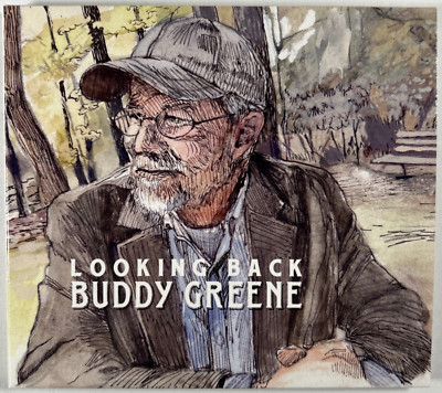 Scarce! Buddy Greene Looking Back CD Bluegrass Gospel VG-