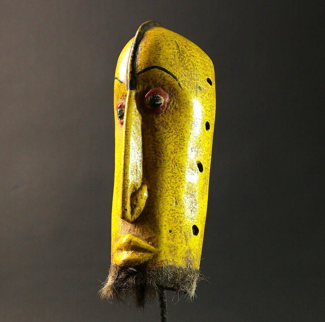 African Mask Traditional African wooden mask from the Dan Home Décor