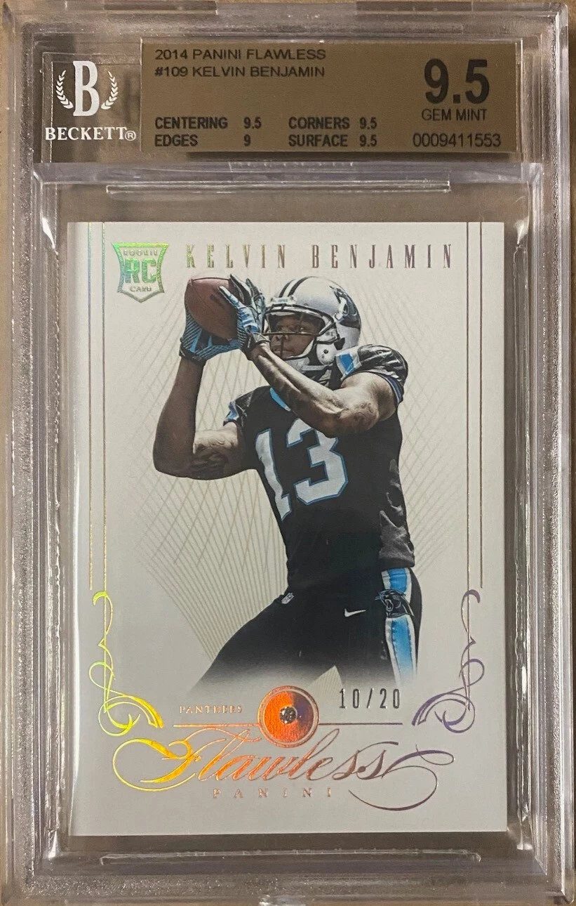 Kelvin Benjamin Panini Flawless #109 Base
