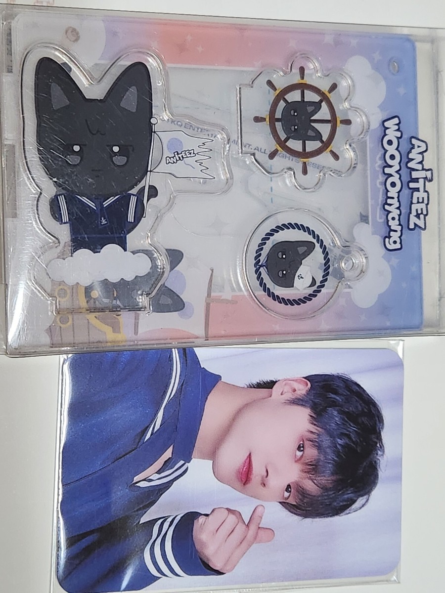 ATEEZ ソンファ:POPスタンド&クリアフォトフレーム ATEEZ ACRYLIC PHOTOCARD FRAME KIT ADVENTURE POPUP ANITEEZ IN
