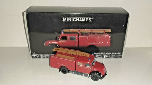 MAGIRUS DEUTZ MERKUR TLF 16-1959 430 141070 MINICHAMPS SCALA 1/43 - Foto 1 di 2
