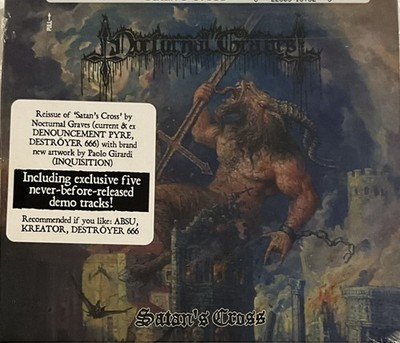 Nocturnal Graves - Satan's Cross CD 2017 Season of Mist [2 Disc Digipak] NEW