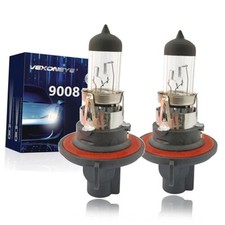 Halogen Headlight Bulb 12V 60/55W 4300K High/Low Beam Warm White Head 9008/H13