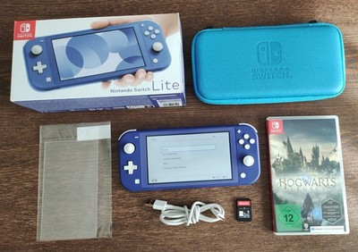Nintendo Switch Lite Blau Handheld Spielekonsole + Hogwarts Legacy +Top erh. OVP
