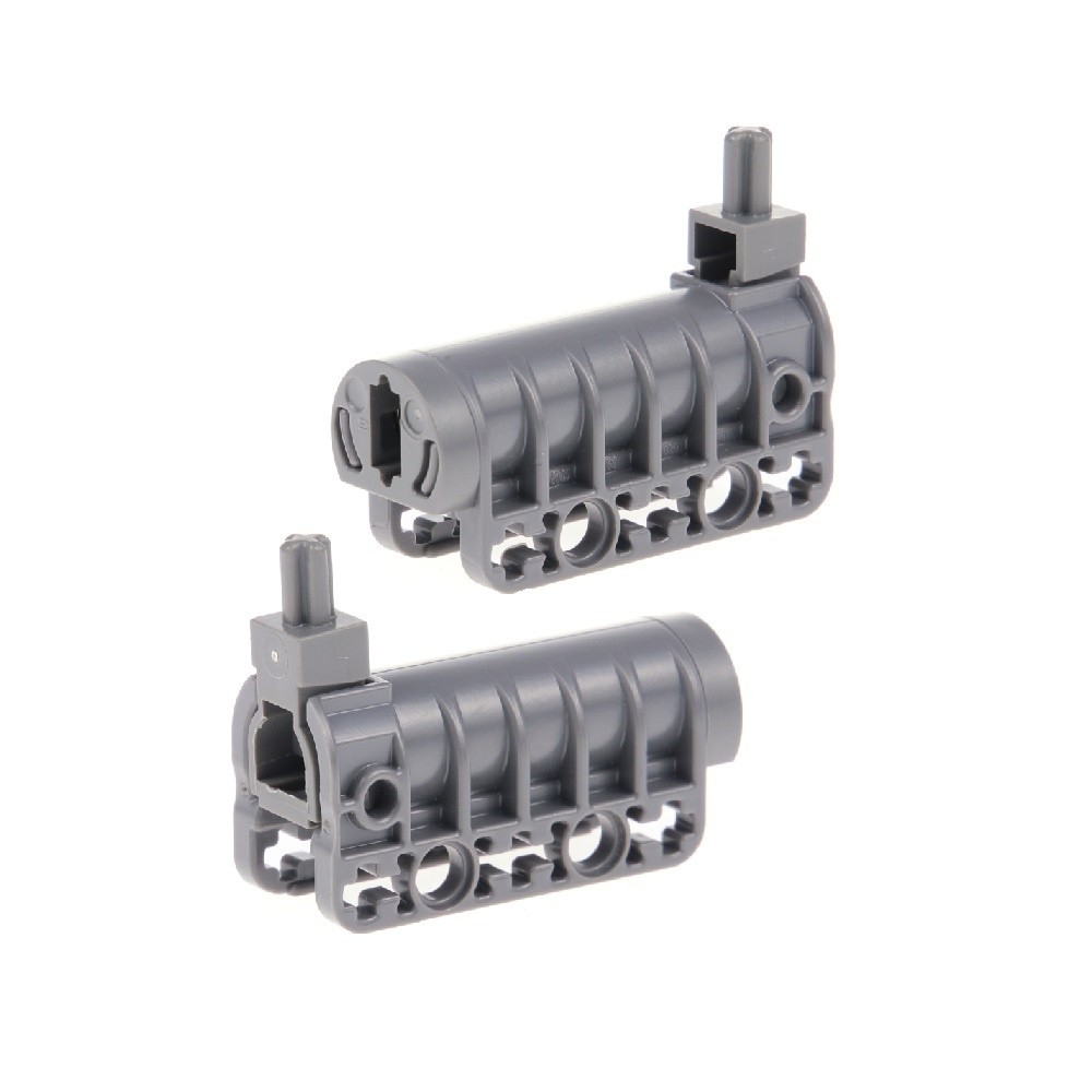 2X Lego Technic Cannon 2X5X3 New-Dark Gray Arrow Launcher 4518308 57029C01