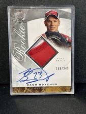 2008-09 UD The Cup Patch Zach Boychuk RPA Rookie Patch Auto /249