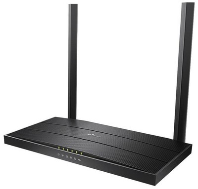 TP-LINK - AC1200 Wireless MU-MIMO VDSL/ADSL Modem Router