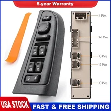 15883323 For 2003-2007 GMC Sierra Yukon Front Driver Door Window Control Switch