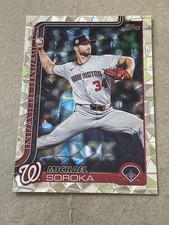 2025 Topps Update Series - Mike Soroka #US347 Diamante Foil