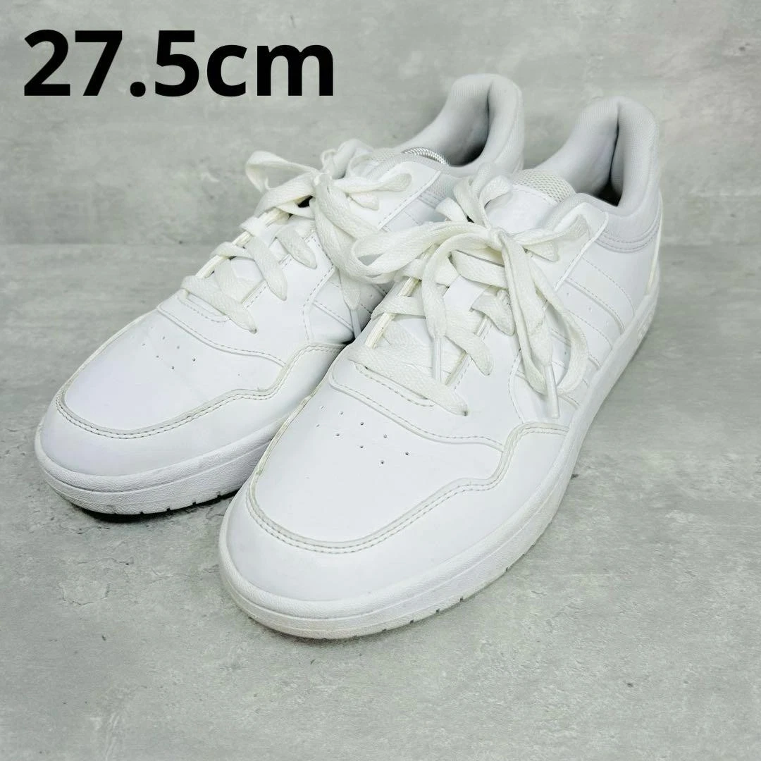 Adidas Sneakers Uomo 9.5 US Taglio Basso Bianco Taglia 27.5_USATE