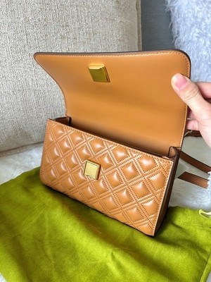 NWT🧡Tory Burch Small Fleming Shoulder Bag Convertible Chain
