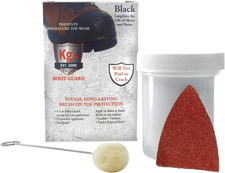 Kg'S Boot Guard Brush on Toe Protection   Liquid for Tough, Black