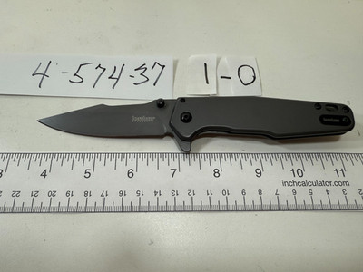 KERSHAW FERRITE 1557TI/0 RARE COLLECTOR 8Cr13MoV BLADE $69 OBO DISCONTINUED