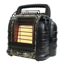 ENERCO F232035 Portable Radiant Heater 6,000/12,000 BTU Propane ODS 300 sq ft