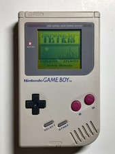 Nintendo Game Boy DMG-01 Gray original Cleaned New lens FAINT HORIZONTAL LINE