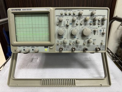 GW Instek GOS-653G 50MHz Dual Channel Analog Oscilloscope | eBay