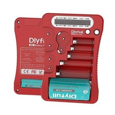 Battery Tester, LCD Display Universal Battery Checker for AA AAA C D 9V