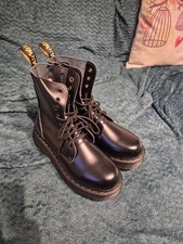 Dr. Martens: Jadon Smooth Leather Platform Boots