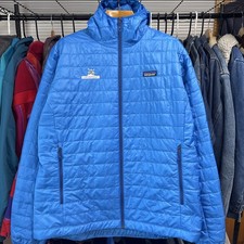 Patagonia NWT Deadstock Nano Puff Lightweight Jacket Mens XL Puffer Blue