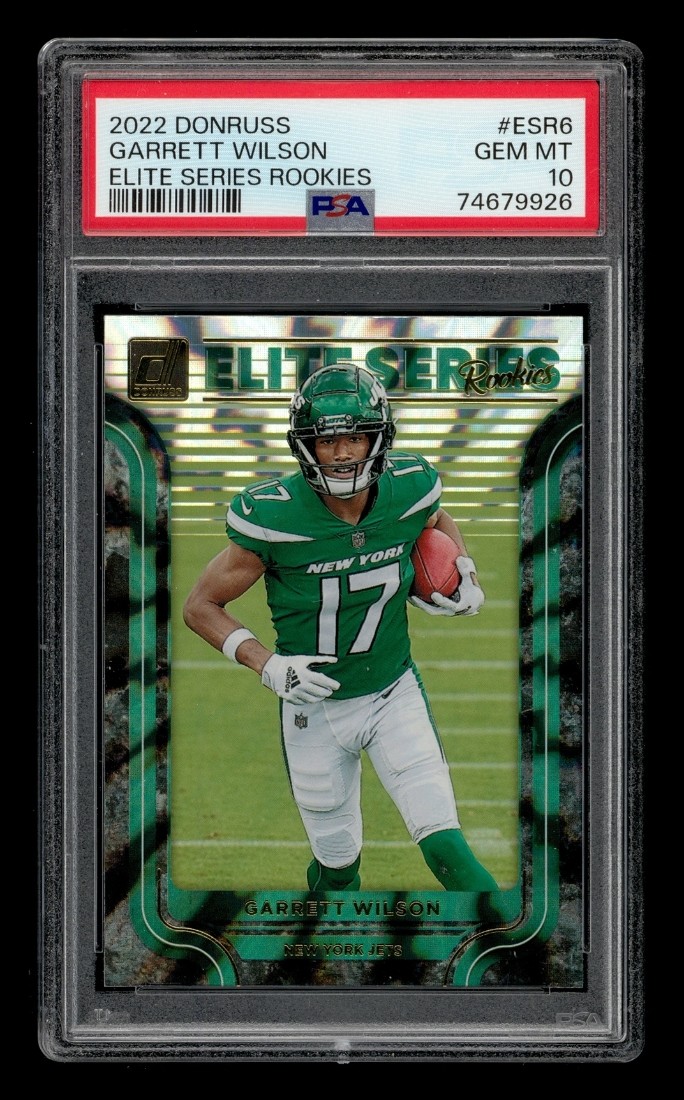 Garrett Wilson Panini Donruss Elite Series Rookies #ESR6 Base