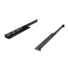 1U Universal Rack Mount Rails- 4-Post Server Rack Shelf Rail 16-29 inches Adj...