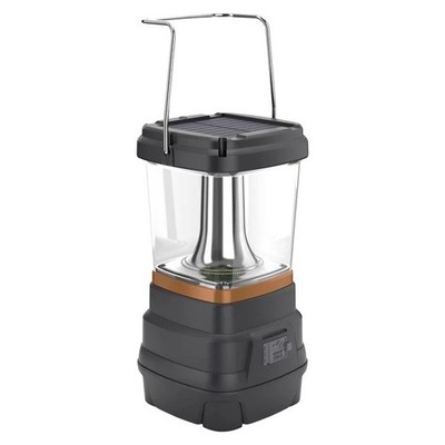 Duracell 5000L Tri-Powered LED Lantern, Rechargeable Camping Lantern with Solar