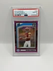 Panini 2024 Donruss Jayden Daniels #389 Optic Preview Pink RC PSA 10 Commanders