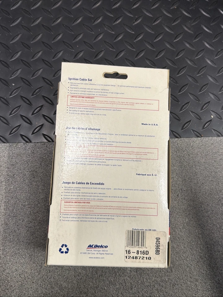 🔥OEM Spark Plug Wire Set ACDELCO 16-816D, 12487210 - Image 2 of 4