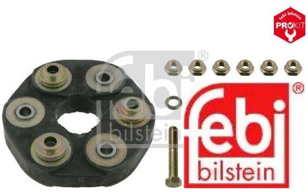 Febi Bilstein 01501 Gelenk FüR LäNgswelle Hardyscheibe FüR Kardanwelle-image