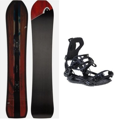 HEAD POWERHOUSE LYT 155 Snowboard Set All Mountain inkl. FASTEC Bindung NEU