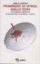 Frammenti di vitriol giallo ocra - Anna B. Ferrara (Mimesis) [2013]
