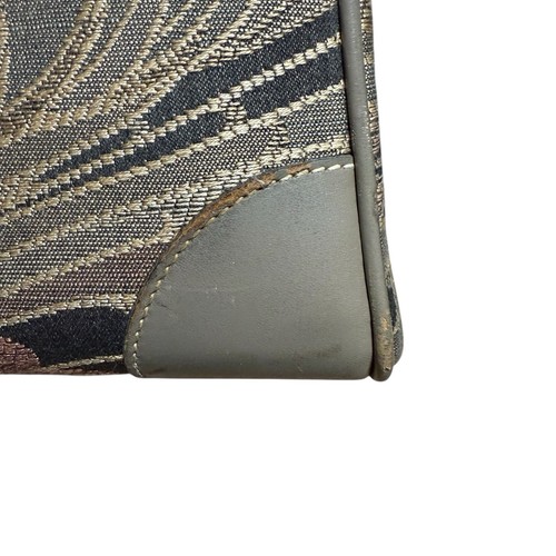 Vintage French Luggage Co Charisma Train Case Tapestry Bag Makeup Vanity Tote - Picture 24 of 24