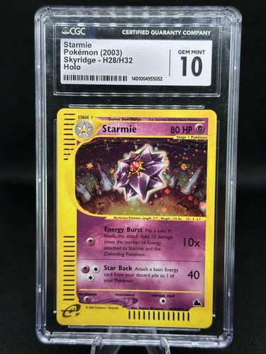 Starmie graded CGC 10 for sale on eBay