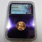 1954 D PCGS MS66 RD Red Trader Bea - Lincoln Wheat Penny Cent 1c Coin #58540B