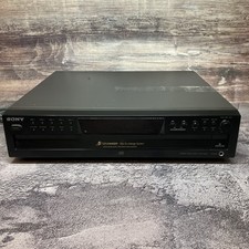 SONY CDP-CE375 5 Disc CD Changer Player Carousel As Is Parts Or Repair Powers On