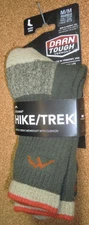 Darn Tough Men's Coolmax® Hiker Micro Crew Midweight Hiking Socks M (10-11.5)