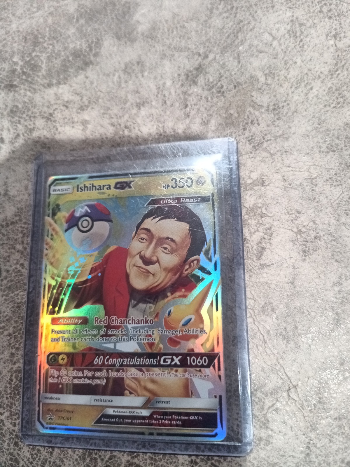 2017 Pokémon Black Star Promos TPCi01 Ishihara GX 60th Birthday Party...