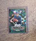 2025 Panini Prizm - Emergent Jaxson Dart #6 Green Ice Prizm (RC)